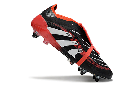 adidas Predator Elite Fold-over Tongue FG - Core Black/Footwear White/Vivid Red