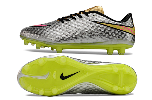 Nike Hypervenom Phantom FG Chrome/Hyper Pink/Metallic Gold Coin