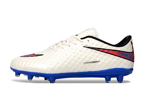 Nike Hypervenom Phantom FG White/Blue Lagoon/Total Crimson