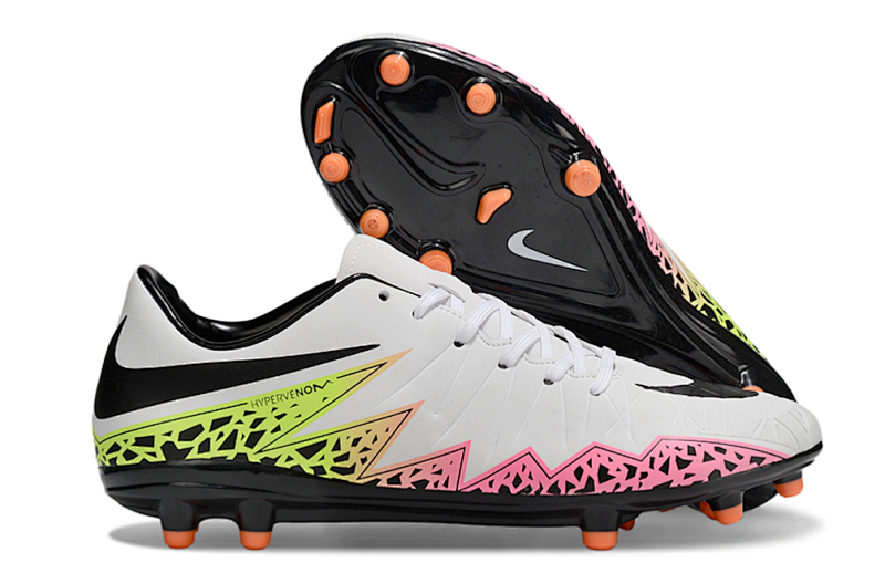 Nike Hypervenom Phelon II FG White/Black/Total Orange