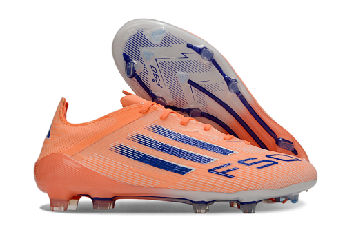 adidas F50 Elite FG Coral Blaze - Beam Orange/Lucid Blue/Footwear White