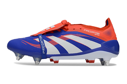 adidas Predator Elite Fold-over Tongue FG - Lucid Blue/Footwear White/Solar Red