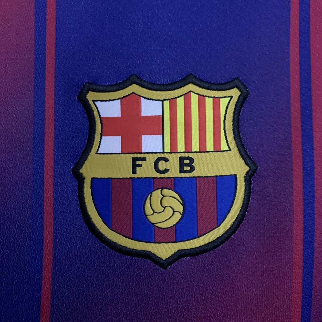 25-26 Barcelona Home Kit  Jersey
