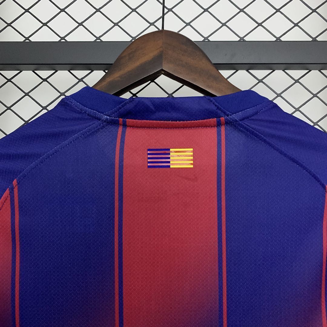 25-26 Barcelona Home Kit  Jersey