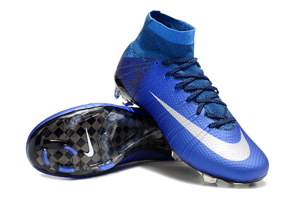 Nike Mercurial Superfly CR7 Deep Royal Blue/Metallic Silver/Black FG