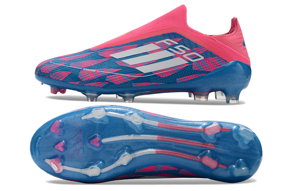 adidas F50 Elite FG Reemergence - Solar BlueFootwear WhiteSolar Pink