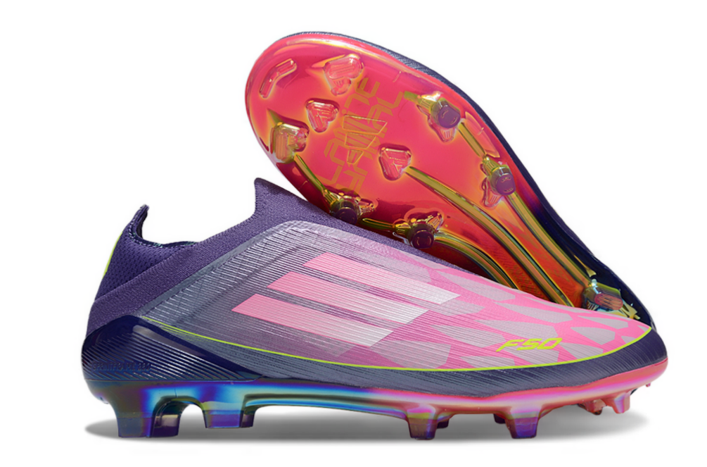 Adidas F50 Elite Laceless FG Lamine Yamal - Unity Purple/Footwear White/Lucid Lemon